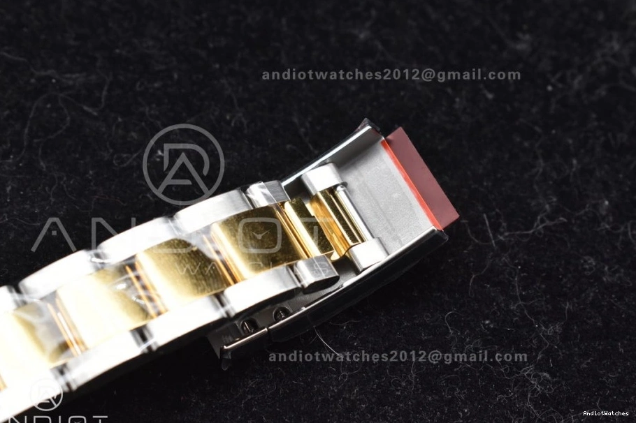 126333 YG 904L Oyster DateJust SS YG Steel Dial 41 Textured Edition Best Clean Sleek 608 VR 1:1 on Bracelet 0713